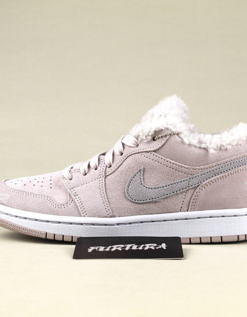 Load image into Gallery viewer, Air Jordan 1 Low SE Sherpa Fleece Grey DO0750-002 Women&#39;S Size 6.5 Shoes #311B
