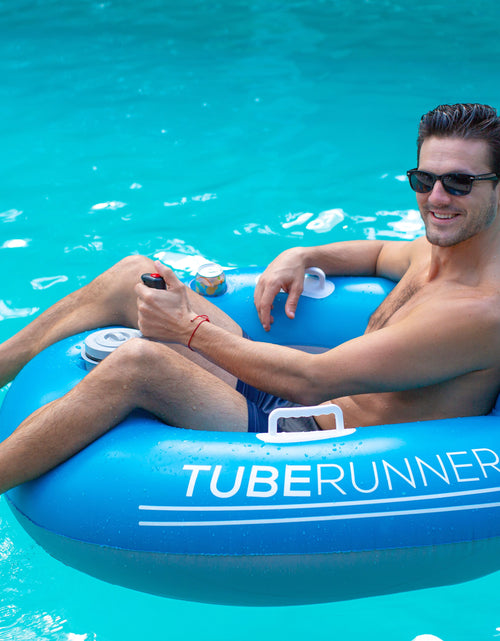 Load image into Gallery viewer, Tube Runner Motorized Pool Tube with Built-In Throttle
