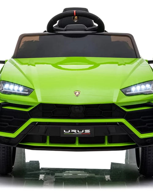 Load image into Gallery viewer, Lamborghini Urus 12V Electric Powered Ride on Car Toys for Girls Boys, Black Kids Electric Vehicles Ride on Toys with Remote Control, Foot Pedal, MP3 Player and LED Headlights, CL61
