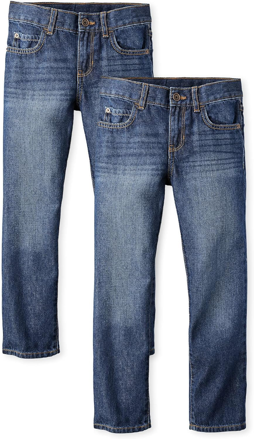 Boys' Basic Straight Leg Jeans