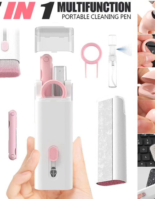 Load image into Gallery viewer, Multifunctional Bluetooth Headset Cleaning Pen Set Keyboard Cleaner Cleaning Tools Cleaner Keycap Puller Kit
