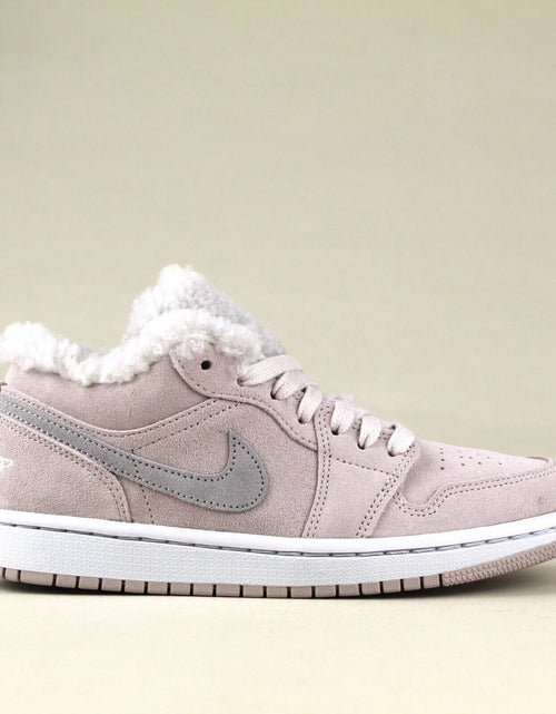 Load image into Gallery viewer, Air Jordan 1 Low SE Sherpa Fleece Grey DO0750-002 Women&#39;S Size 6.5 Shoes #311B
