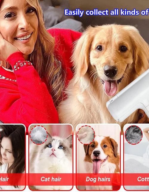 Load image into Gallery viewer, Lint Brush Roller, Reusable Cat and Dog Hair Remover for Furniture, Couch, Carpet, Car Seats and Bedding, Lint Roller for Pet Hair
